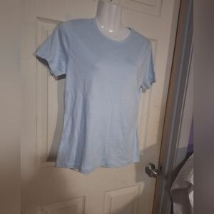 Brooks Brothers Sky Blue Short Sleeve Tee